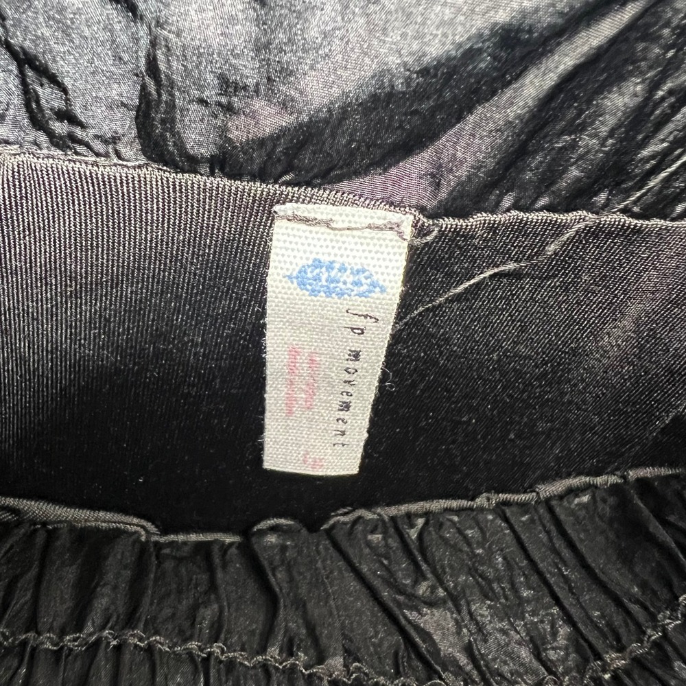 Free People Movement The Way Home Shorts Womens S Black High Waisted Athletic - Picture 7 of 9